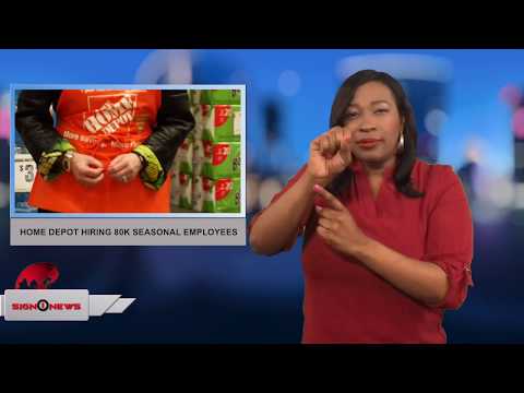 Home Depot hiring 80K seasonal employees (ASL - 2.14.18)