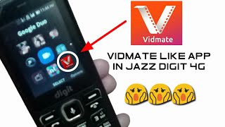 Jazz digit 4G vidmate like app opening  vidmate li