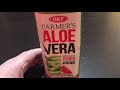 OKF Organic Aloe Vera Watermelon Drink Review REUPLOAD