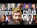 10 GUITARISTS IMPROVISE OVER THE SAME TRACK!