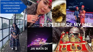 Chlo chle maa kae darbar #youtube #shorts #girlstrip #vaishnodevi #vlogger #2025 #jaimatadi #viral