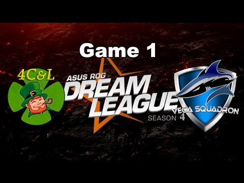 [Game 1] 4 Clover & Lepricon vs Vega Squadron Full Highlights #Dream League S4