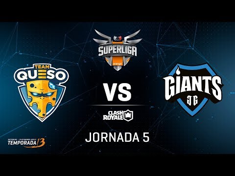 SUPERLIGA ORANGE - Team Queso vs Giants Gaming - Jornada 5 - #SuperligaOrangeCR5