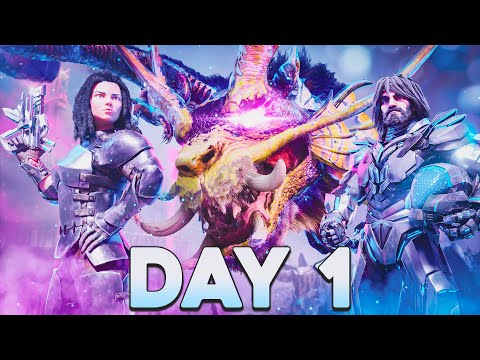 3 YouTubers VS ARK: Lost Colony PvP...