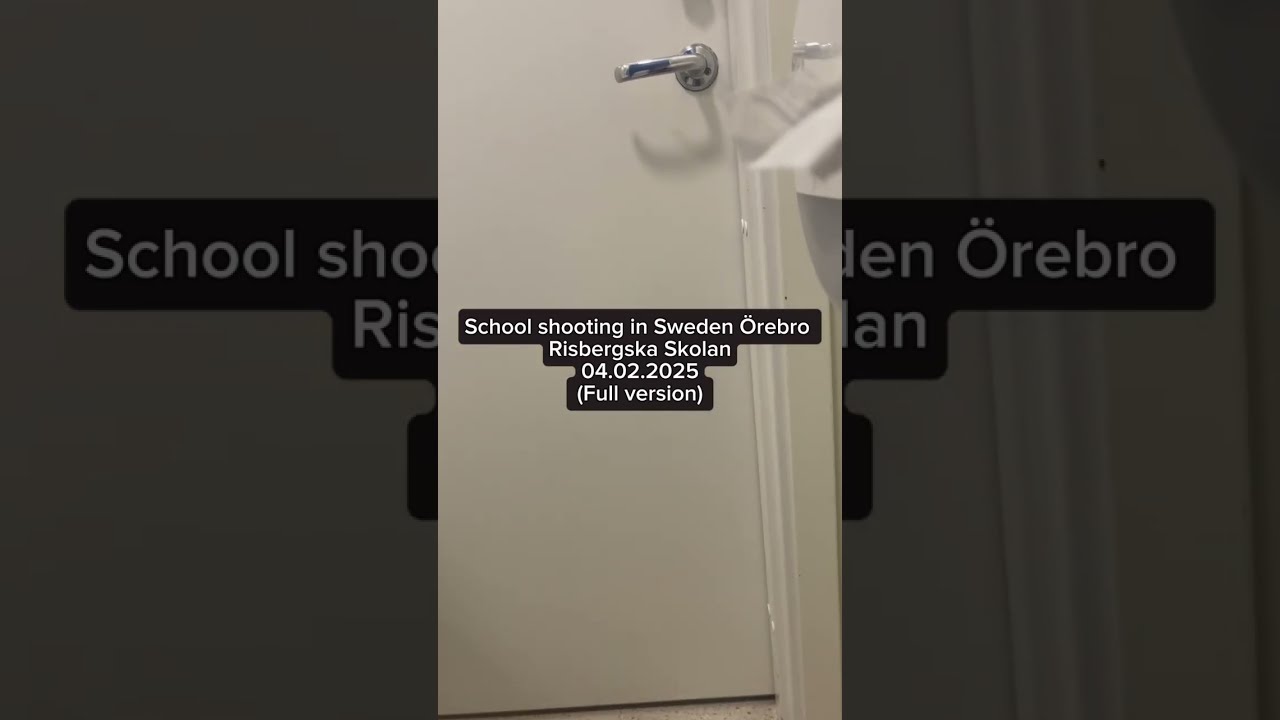 School shooting in Sweden Risbergska skolan (Fullversion)