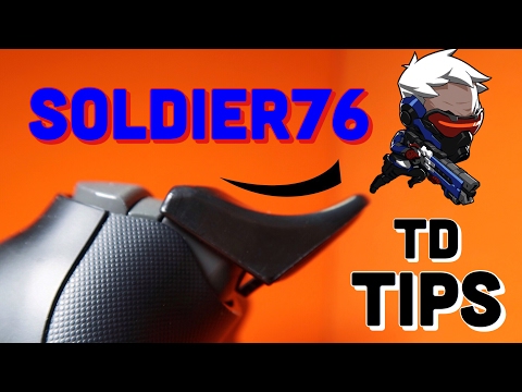 PRO SOLDIER 76 CONTROLLER LAYOUT! - TRIGGER DEVIL CONTROLLER BUTTON LAYOUT