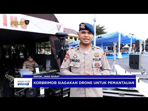 TEKNOLOGI DRONE BRIMOB POLRI DUKUNG PENCARIAN &amp; PENYELAMATAN KORBAN BENCANA ALAM