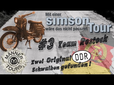 Simson Schwalbe Tour #03 Team East and their Schwalbe