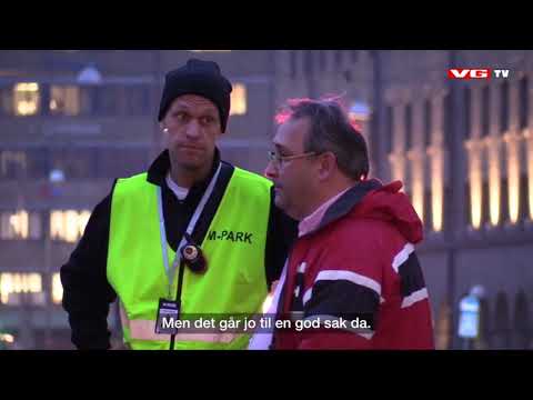Skjult kamera: Mads Hansen er parkeringsvakt i Göteborg
