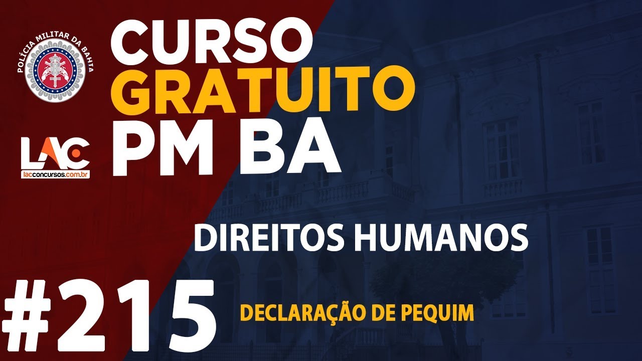 PM BA 2019 - Declaração de Pequim