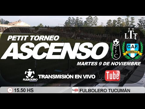 LIGA TUCUMANA EN VIVO (Ascenso): Concepción FC vs Famaillá