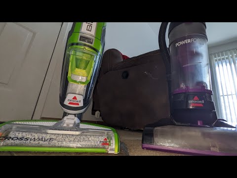 Cleaning With Bissell CrossWave & Helix