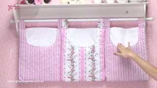 Porta Fraldas Varão Princesa Charlotte Rosa | Ref: 47721