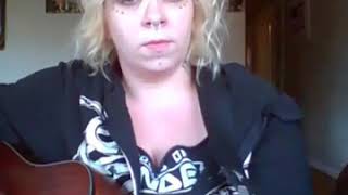 Felly Castelow covering &quot;Necropolis&#39;&#39; by Manilla Road