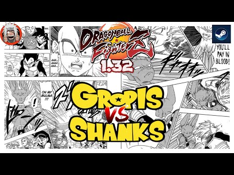 DBFZ Shanks vs Gropis (Janemba, Cell, Vegeta) Vs (SuperBaby2, Frieza, Beerus)