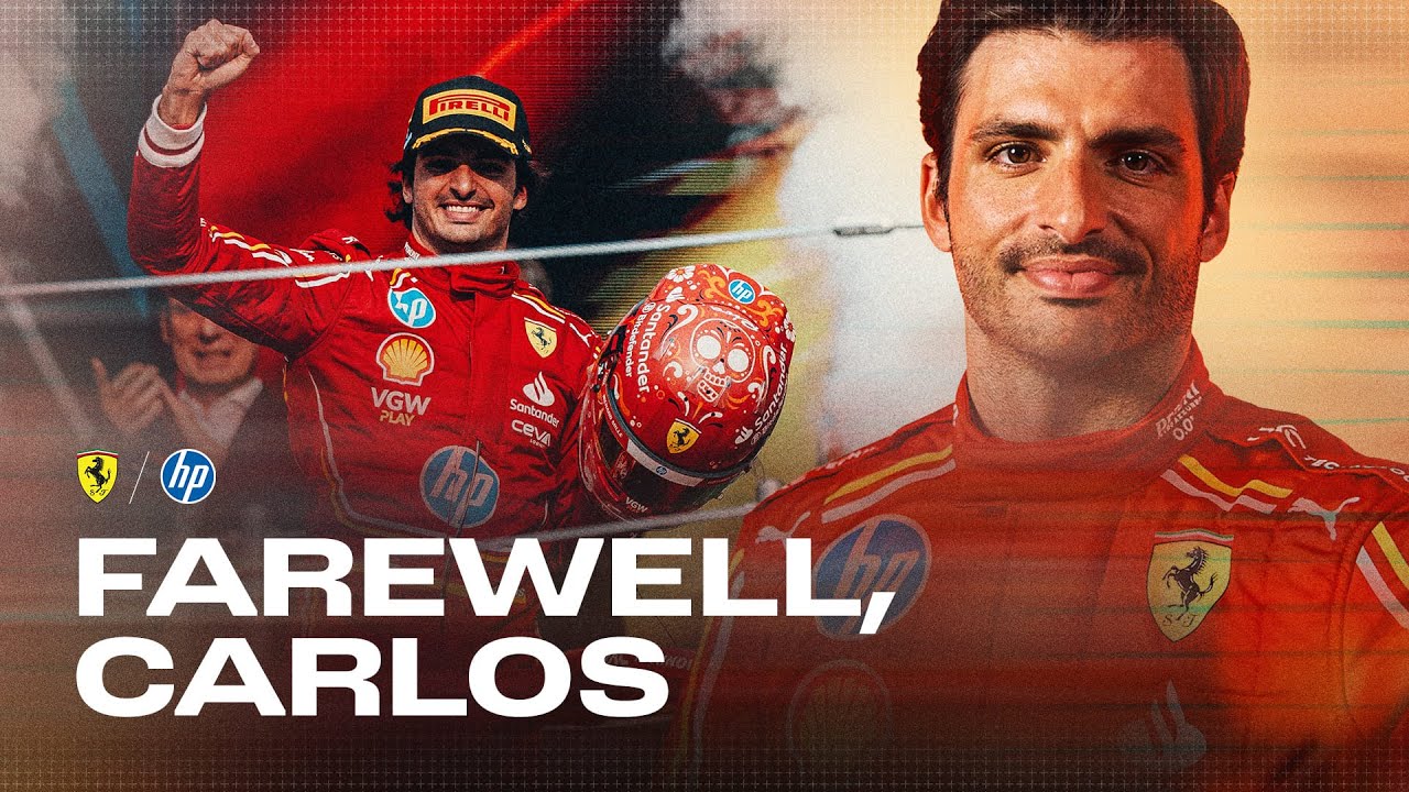 Farewell, Carlos ❤️| Four Years of Smooth Operations with Ferrari