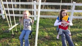 preview picture of video 'Funny Kids Video - Falling off Swing!'