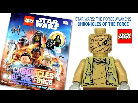 LEGO® Star Wars: Chronicles of the Force 2016 DK Books w/ Exclusive Unkar's Brute Minifigure