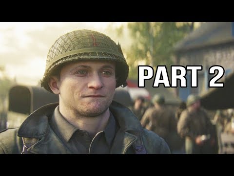 Call of Duty WW2 Gameplay Walkthrough Part 2 - Operation Cobra