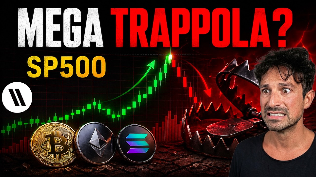 BITCOIN, CRYPTO: L’AZIONARIO STA PREPARANDO UNA MEGA TRAPPOLA?