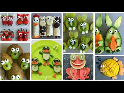 fun food for kids /fruit carving ideas /fruit decorations ideas