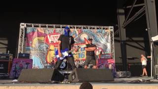 MASKED INTRUDER WARPED TOUR 2016 Kansas City THE MOST BEAUTIFUL GIRL