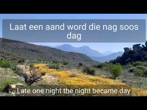 Die Donker - Stellenbosch University Choir - lyrics plus English translation