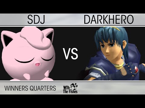 With The Fishes - Winners Quarters - SDJ (Jigglypuff) VS DarkHero (Marth) - SSBM Melee
