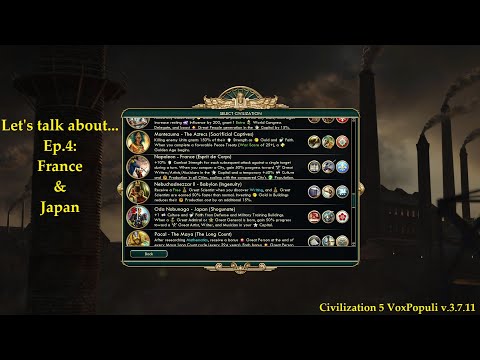 Civ 5 Vox Populi: Let's talk about... - Ep.4: France & Japan