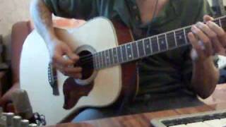 Crafter D8/N guitar (Foo Fighters-Over And Out)
