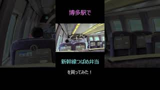 博多駅で新幹線つばめ弁当を買ってみた！
