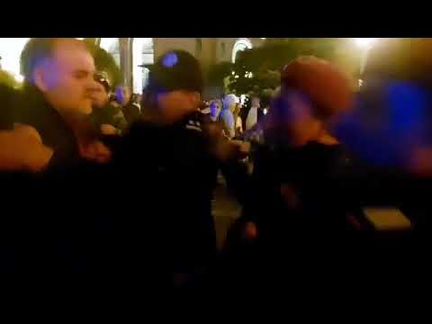 Բախում՝ քաղաքացիների և կարմիր բերետավորների միջեւ