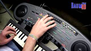 Circuit bent Fujitone 6A Toy FM Synthesizer (Yamaha Keyboard clone) (by BAUM)