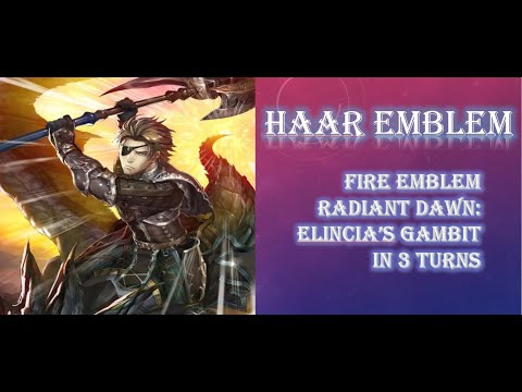 Fire Emblem: Radiant Dawn (Elincia's Gambit in 3 turns)