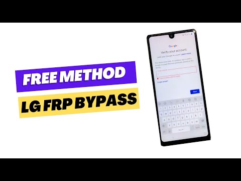 LG FRP Bypass | LG FRP Bypass Google Account (No downloads, no software installation required)