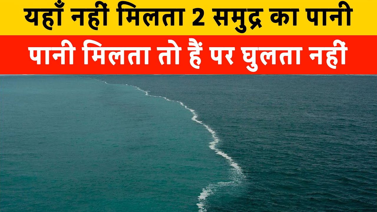 दो समुद्र जो कभी नहीं मिलते | Gulf of Alaska | Why do the two oceans not mix? Atlantic and Pacific
