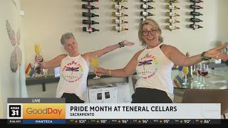 Celebrating good wine and Pride at Teneral Cellars! 8am