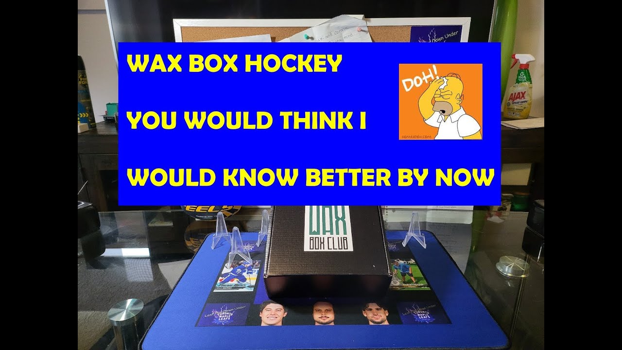 Wax Box Hockey...You Would Think I Know Better By Now