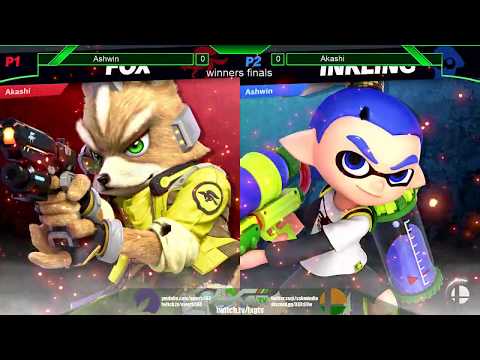 Akashi (Fox/Palutena) vs Ashwin (Inkling/Yoshi) - Smash Ultimate @ LXG 16