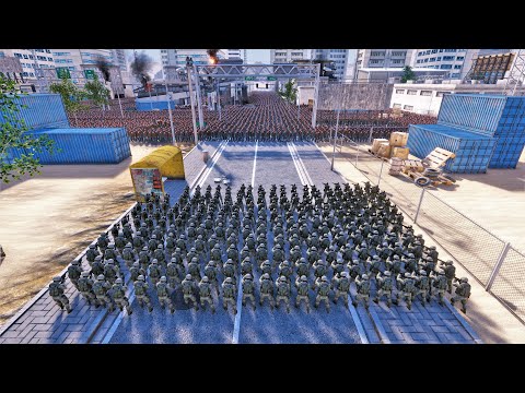 Soldiers Try To Clear Out City From Zombie Infestation - Ultimate Epic Battle Simulator