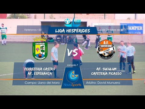 LIGA HESPÉRIDES: JORNADA 7: AF. ESPERANZA vs AF. SUCULUM