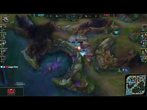 Caps pick Vayne on midlane(Fnatic vs Misfits)