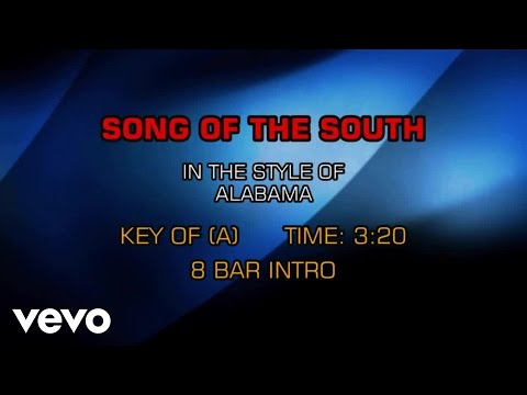 Alabama - Song Of The South (Karaoke)