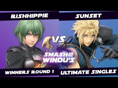 RishHippie (Byleth) vs Sunset (Cloud) - Smash @ Windu's 115 - Winners R1 SSBU