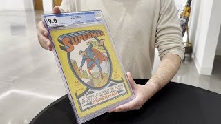 Brothers Find Incredibly Rare Superman Comic In Mom's Attic