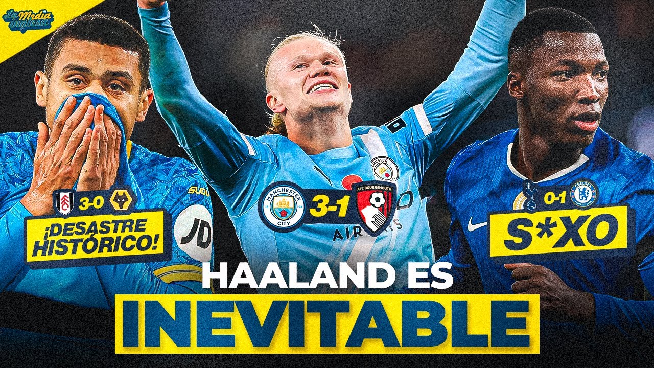 CHM 9X10: HAALAND SIGUE IMPARABLE, CAICEDO SE SALE Y EL ARSENAL NO FALLA