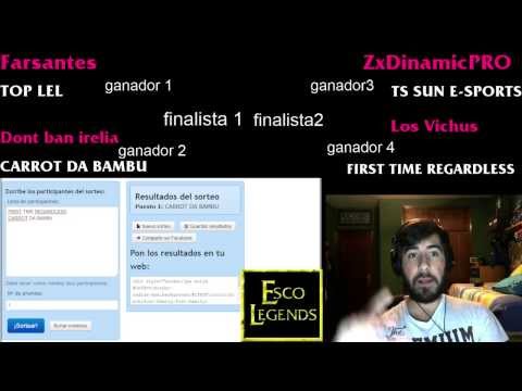 Sorteo FASE FINAL @ESCOLEGENDS #WINTERCUP