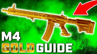 FASTEST WAY TO UNLOCK GOLD M4 IN MW2 | GOLD CAMO GUIDE