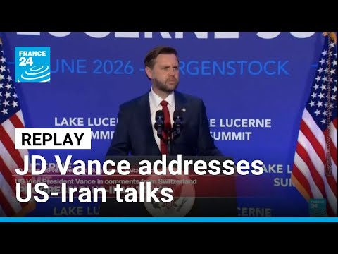 Replay: JD Vance addresses US-Iran talks