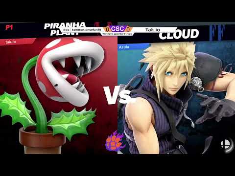 Clocktower Smash 105 - WQ - Tak.io (Piranha Plant) vs. Ego | kendricklamarfan19 (Cloud) - SSBU